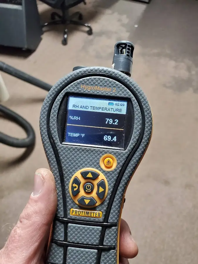 Moisture meter humidity assessment for Mold Remediation & Removal in Murphy